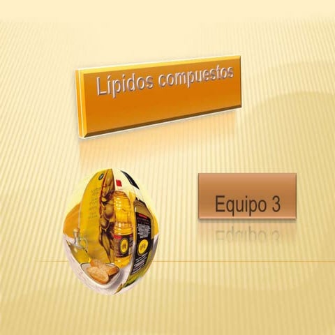 Lipidos compuestos