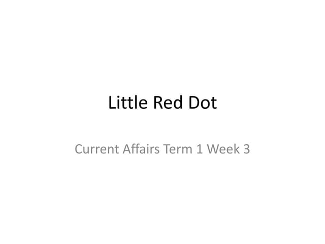 Little red dot t1 w3