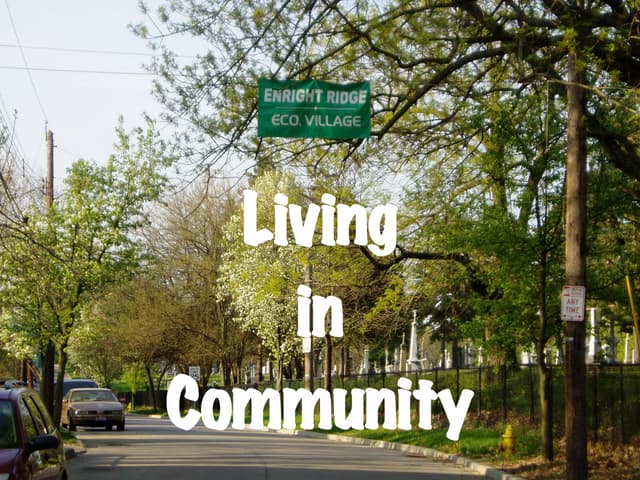 Living In Community