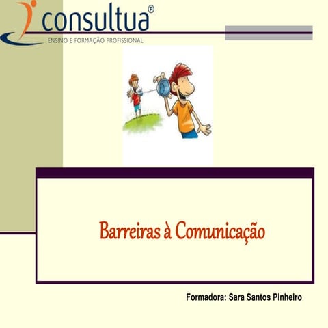 Barreiras à comunicacao