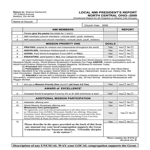 Local NMI annual report form--Word, secretary