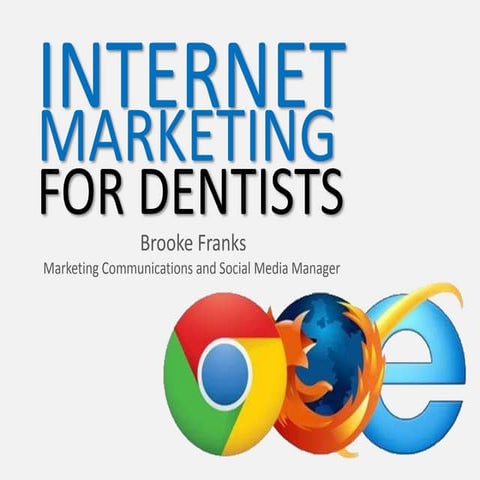 Internet Marketing for Dentists