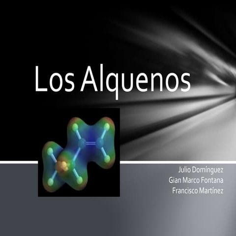 Los alquenos