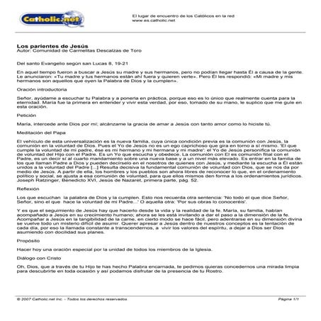 Los parientes de_jesús