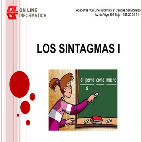 Los sintagmas I