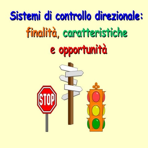 Sistemi di controllo direzionale