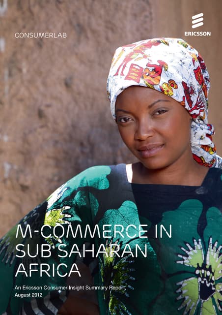M-COMMERCE IN SUB SAHARAN AFRICA