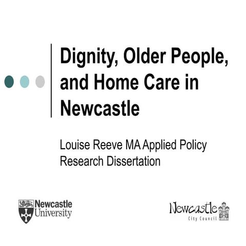 Ma Dignity In Care Presentation 2009 Slides