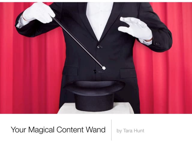 Here is Your Magic Content Wand