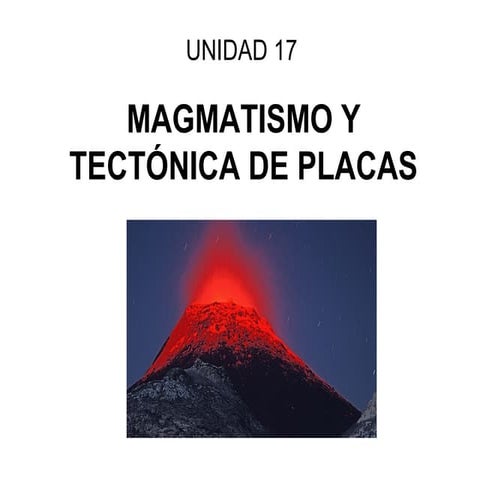 Magmatismo y tectónica de placas