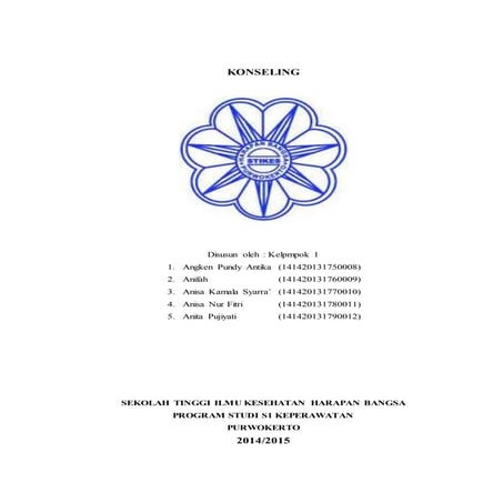Makalah konseling