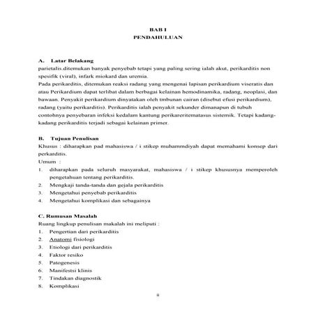 Makalah peridarditis