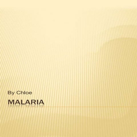 Malaria powerpoint