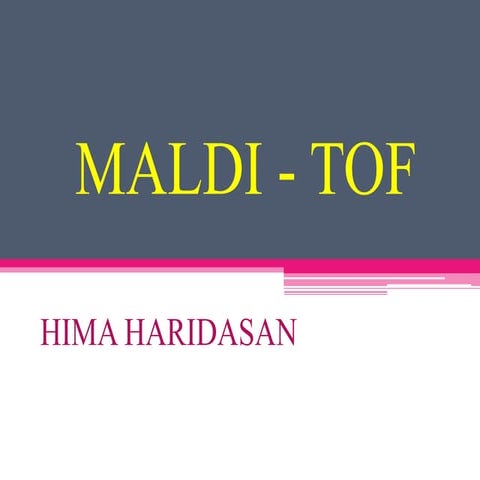 MALDI - TOF