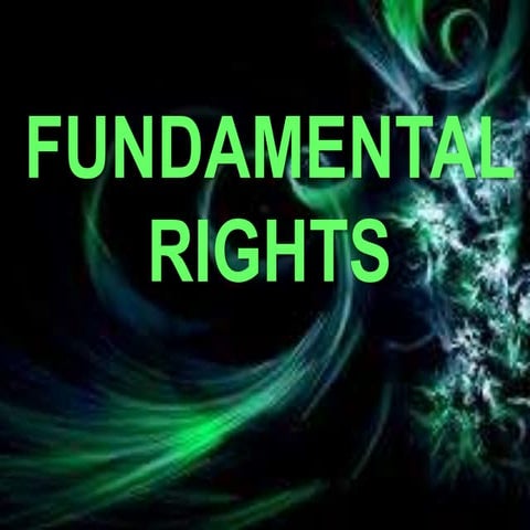 Fundamental Rights of India