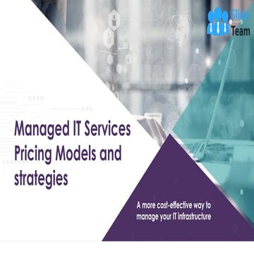 Managed IT Services Pricing Models And Strategies Powerpoint Presentation Slides