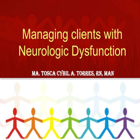 Managing clients with neurologic dysfunction