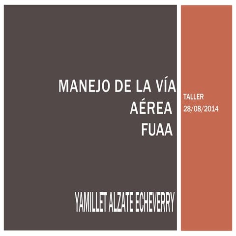 Manejo de-vía-aérea fuaa