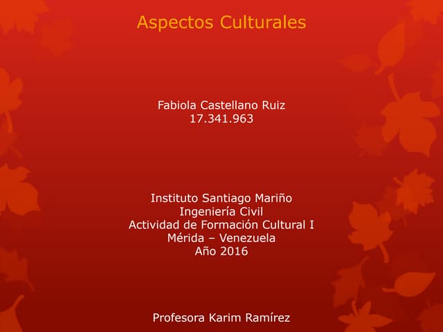 Manifestaciones culturales pdf