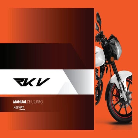 Manual de Usuario Benelli keeway RKV 200