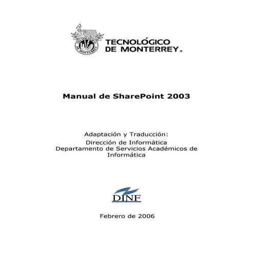 Manual share point_2003