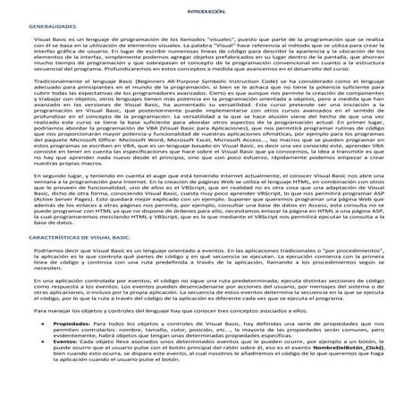 Manual visual basic 6.0