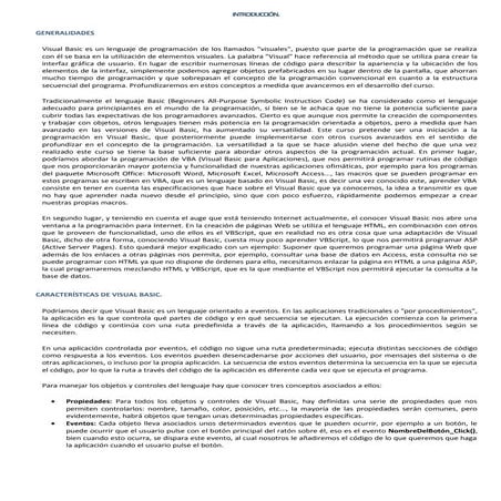 Manual visual basic 6.0