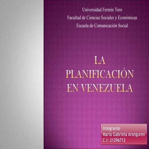 Mapa Conceptual de la Planificacion