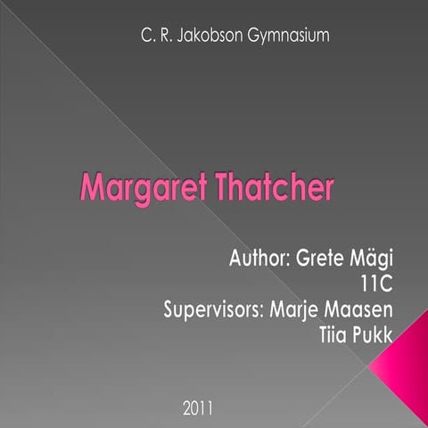 Margaret thatcherr