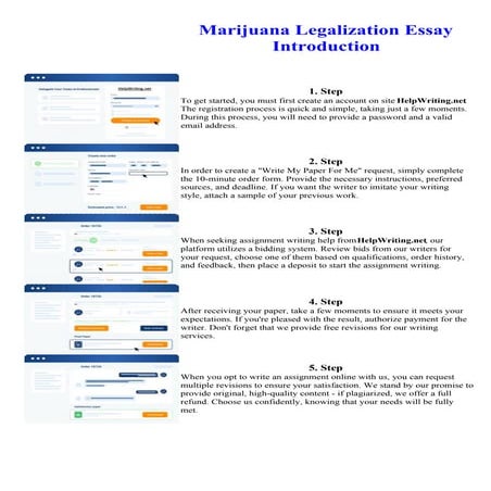 Marijuana Legalization Essay Introduction