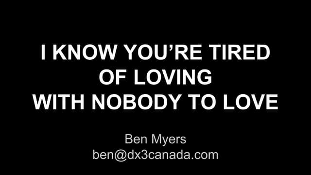 Content Marketing In A Loveless World