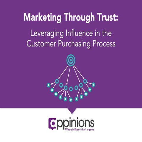 Marketing Through Trust