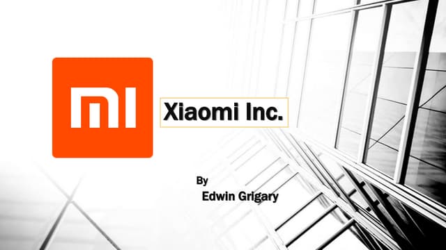 Xiaomi Inc.