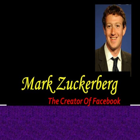 Mark zuckerberg: life and work