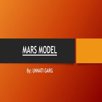 MARS Model