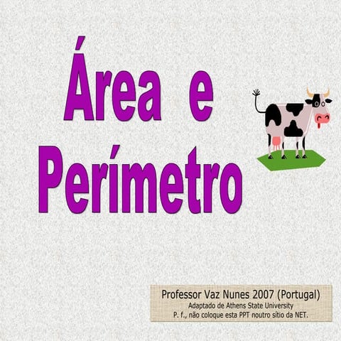 Mat area perimetro