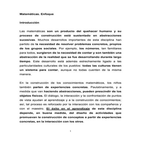 Matematicas primaria