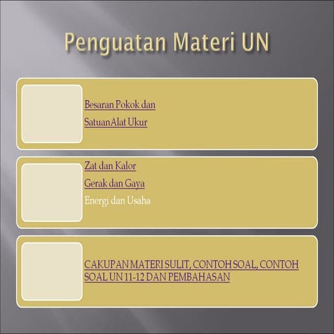 Materi pm UN