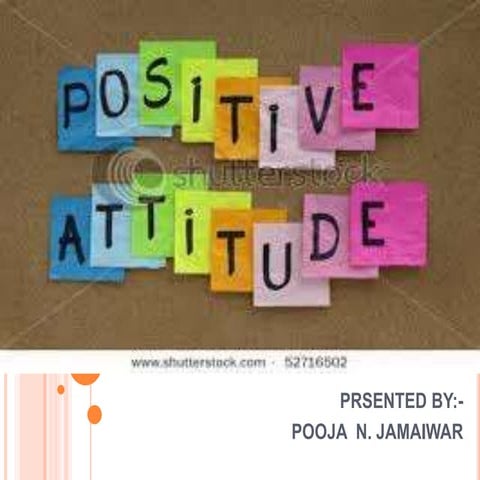  positive attitude ppt