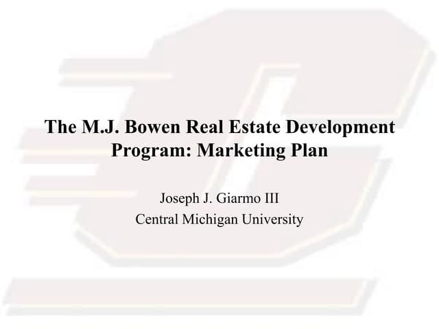 The MBA Project Presentation