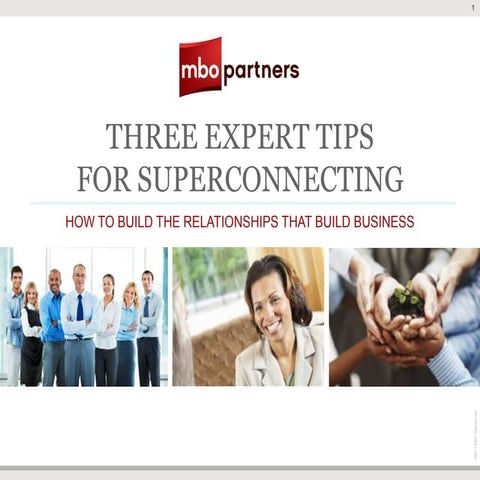 Three Expert Tips for Superconnecting: How to Build Relationships that Build ...