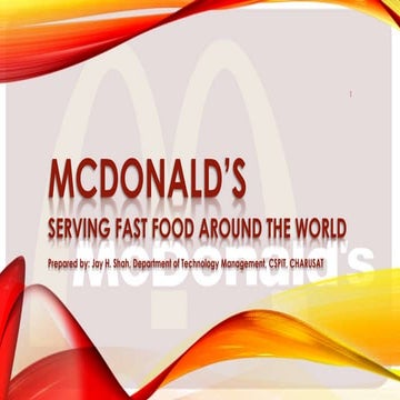 Mcdonald’s-Case Study