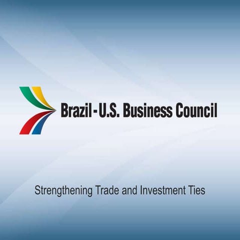 Strengthening Trade and Investment Ties 