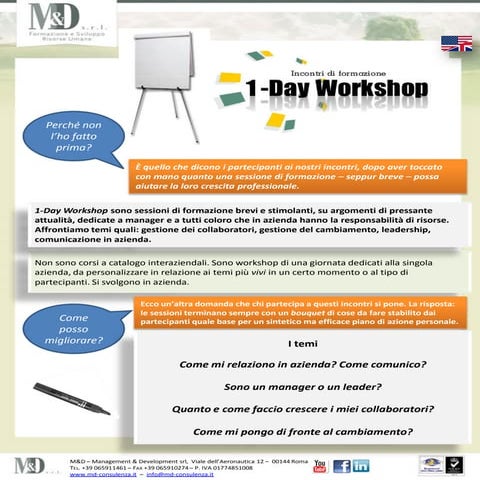 M&d formazione   1-day workshop ita eng