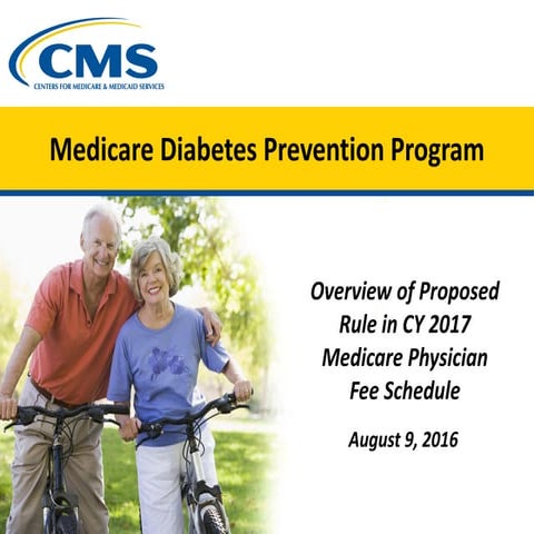 Webinar: Medicare Diabetes Prevention Program - Overview