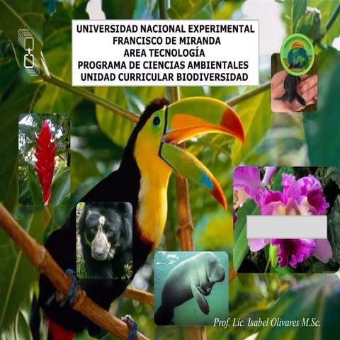 Módulo I BIODIVERSIDAD (Generalidades)