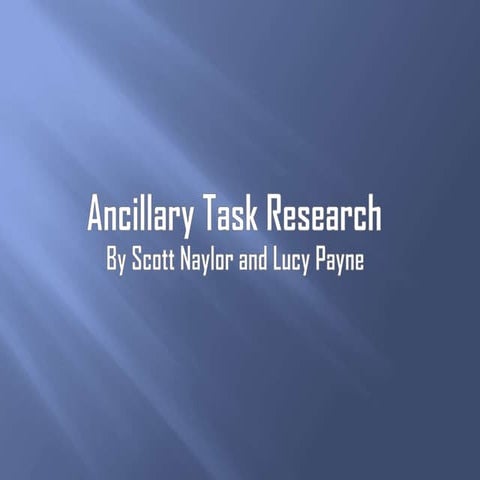 Ancillary Task