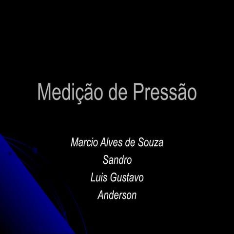 Medição De Pressão