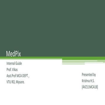 Advance Hospital Management System PPT by Krishna