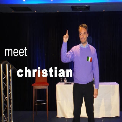 Meet Christian Farioli